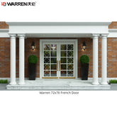 Warren 72x76 French Door With Glass Panel Interior Double Doors